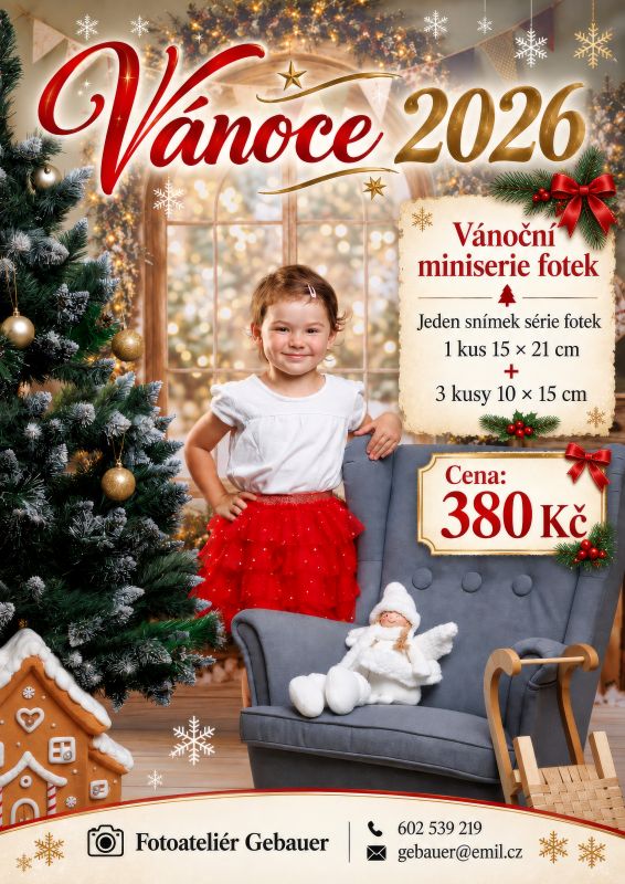 Vánoční focení 2026